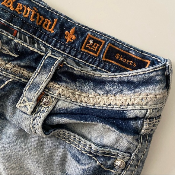 Sold Rock Revival Arlia Short Size 28 - Picture 5 of 12